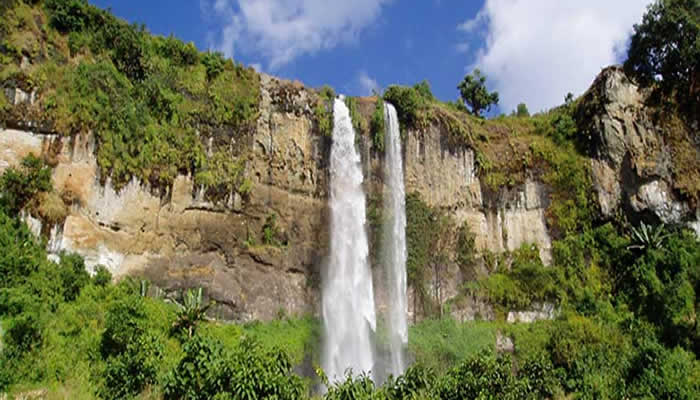 Sipi Falls at Mountain Elgon National Park